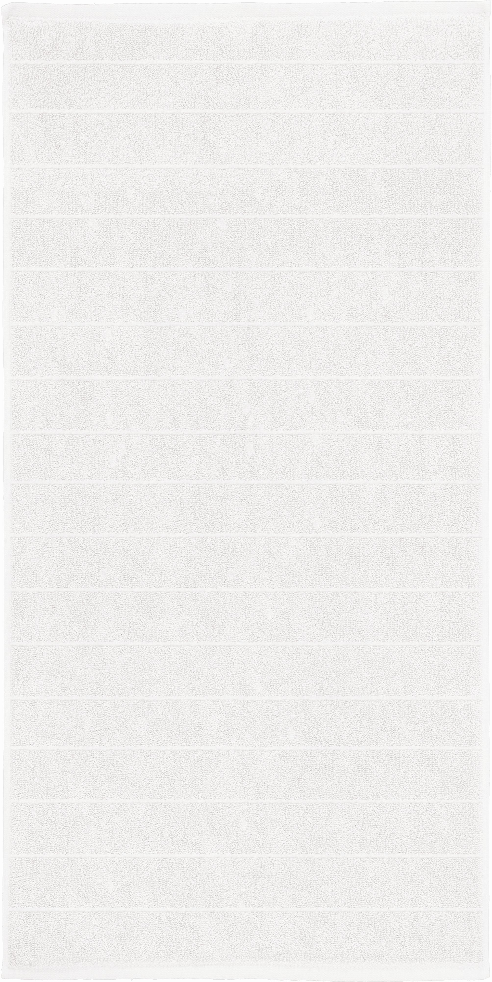 Kleine Wolke VIA ręcznik łazienkowy 70x140 cm biały 3033114226