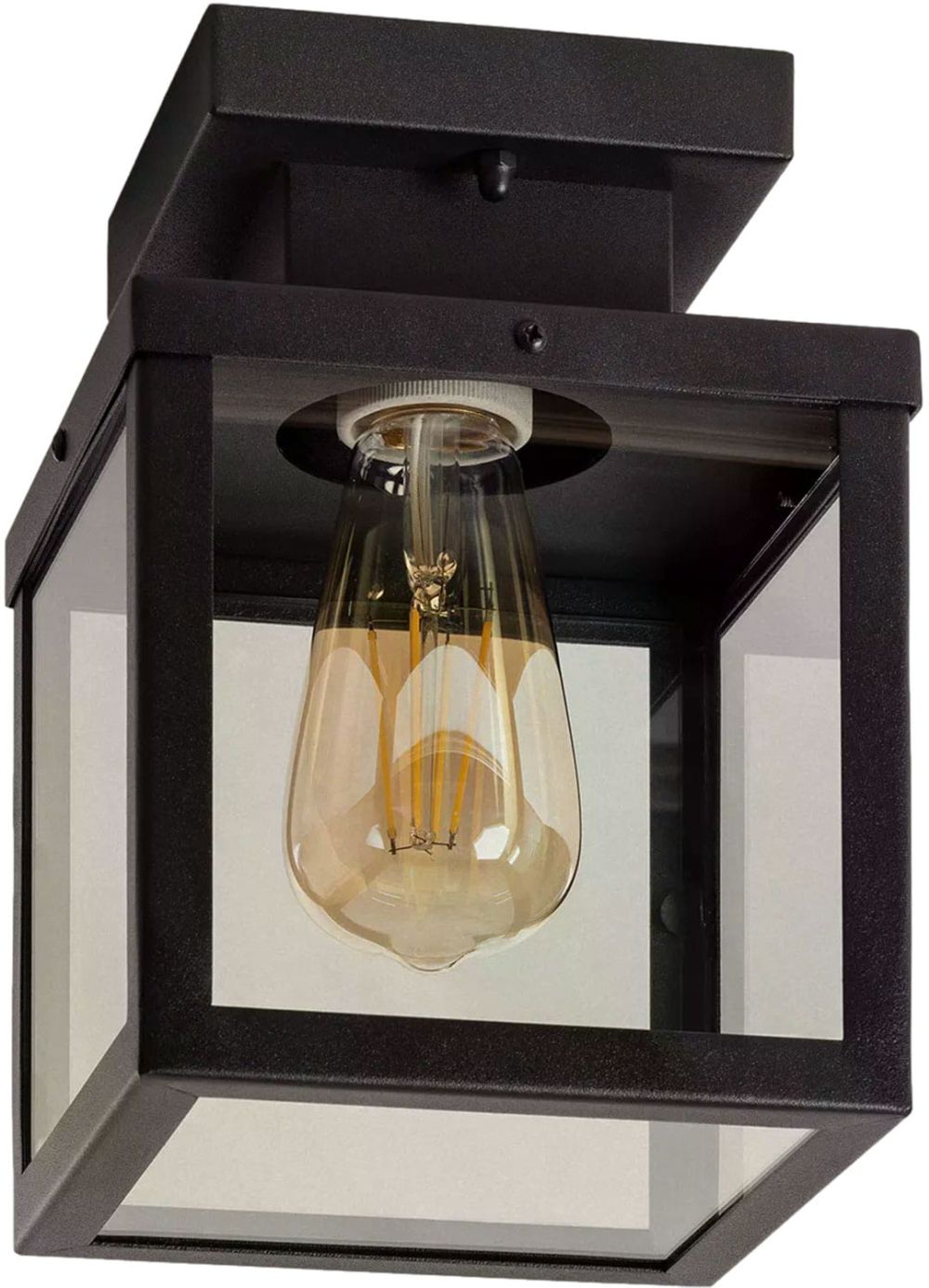 Abruzzo Gardena Moderno Pietro kinkiet zewnętrzny 1x40 W czarny ABR-KZKP-E27