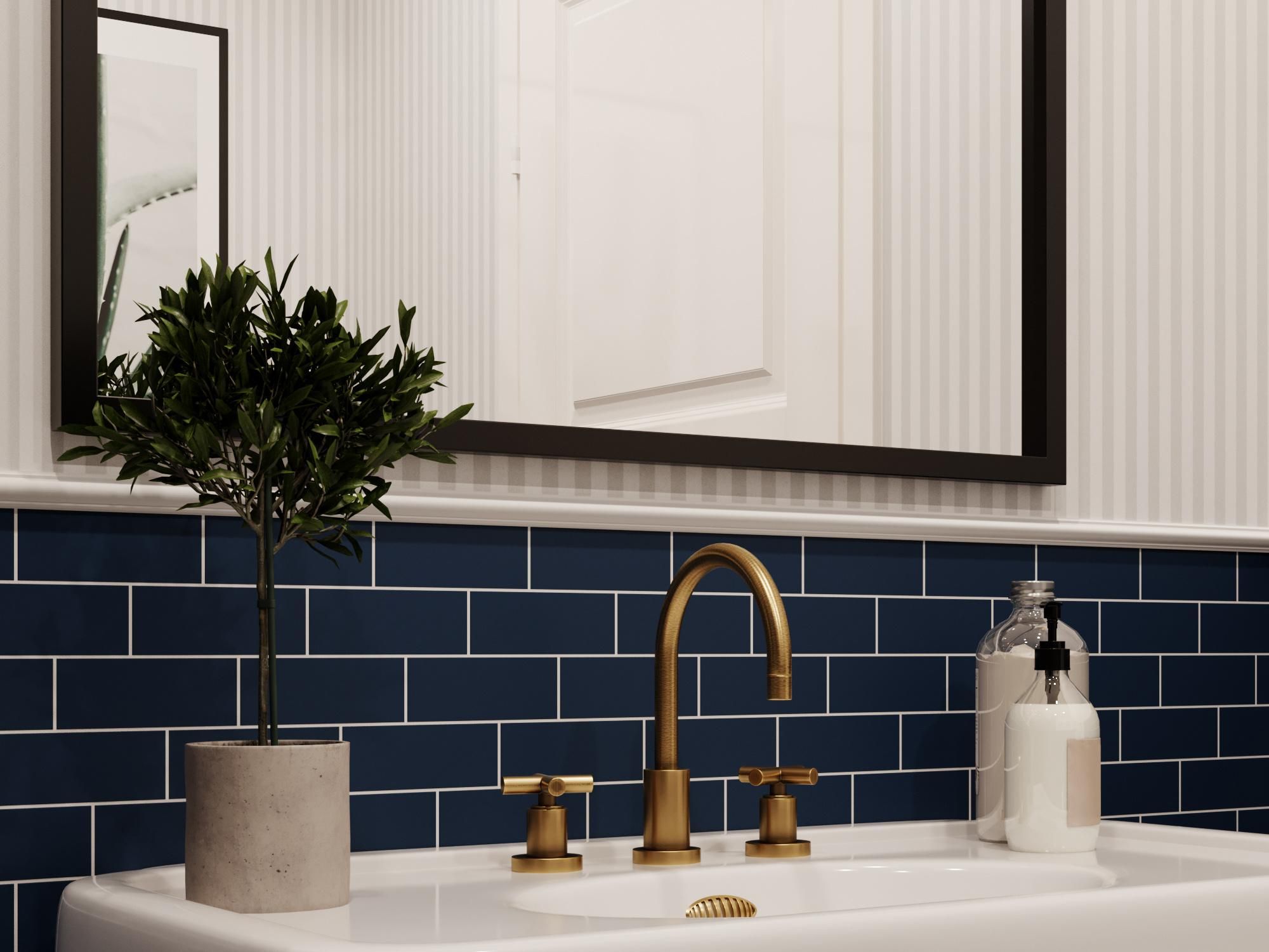 Guarda Tamo lustro 60x130 cm czarny FOR-TAM-CZARNY-60X130