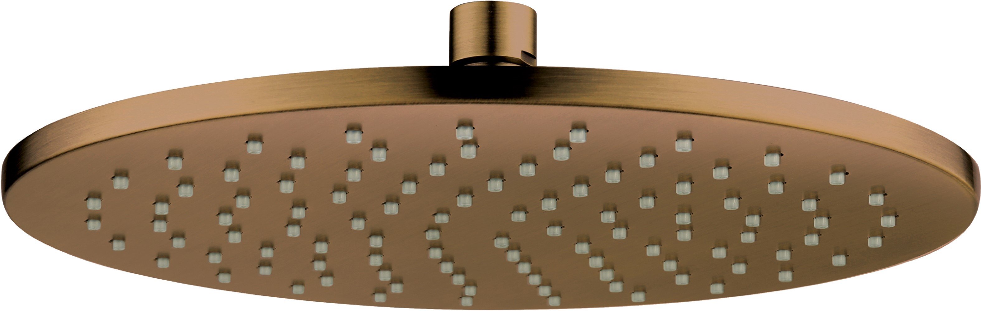 Deante Cascada deszczownica 25x25 cm okrągła brąz szczotkowany NAC_C91K