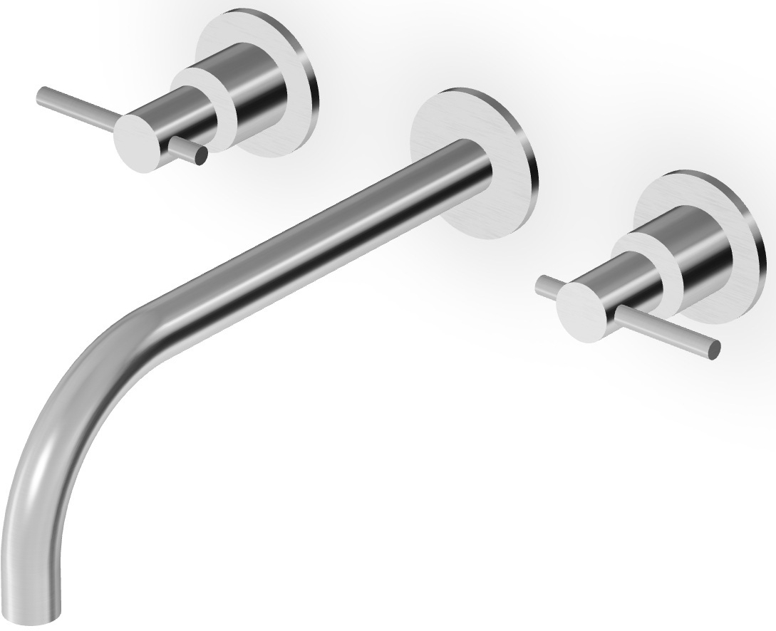 Zucchetti Helm bateria umywalkowa podtynkowa stal nierdzewna szczotkowana ZHL761.X