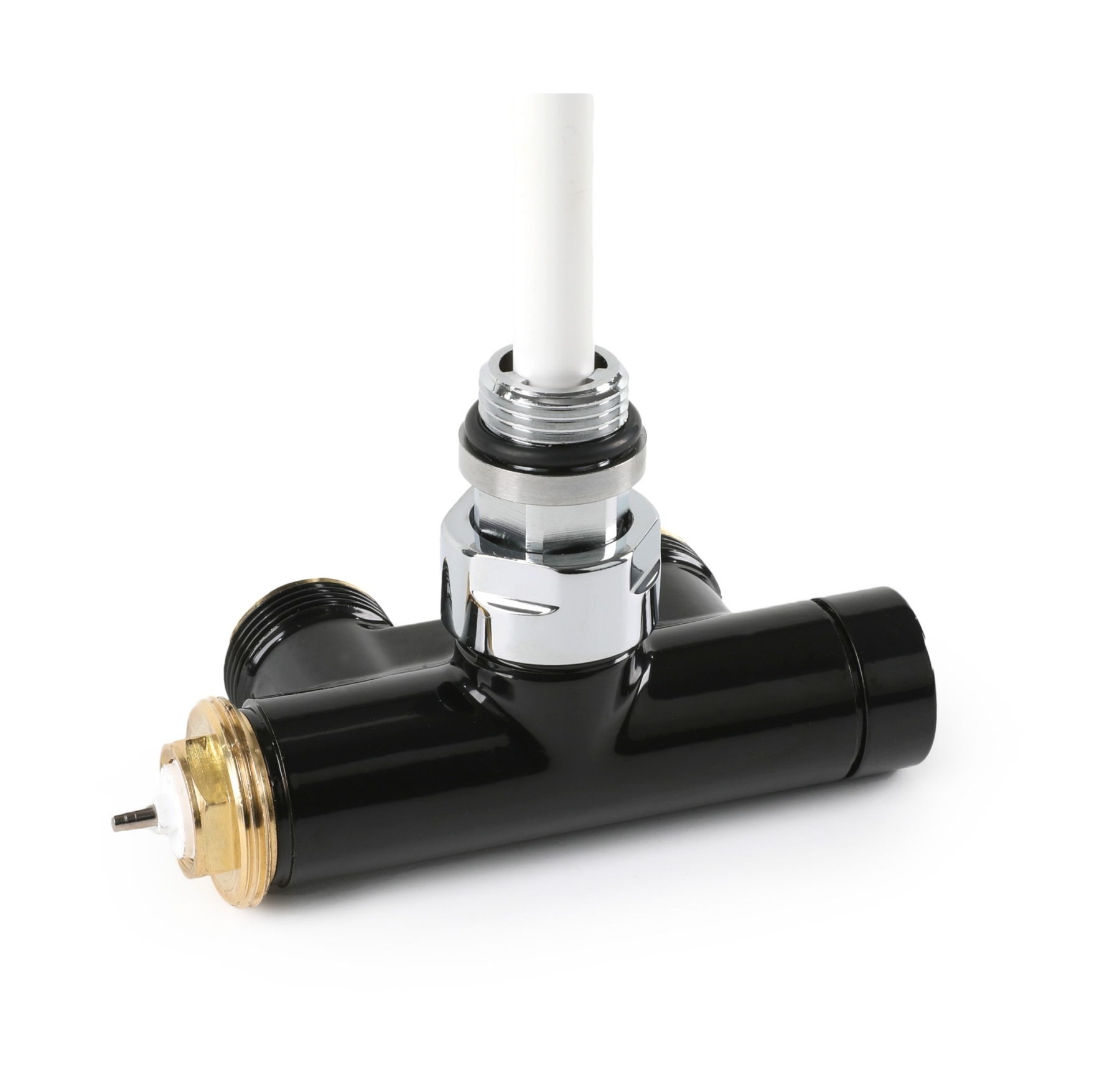 Terma zawór zespolony termostatyczny czarny TGZTCM007