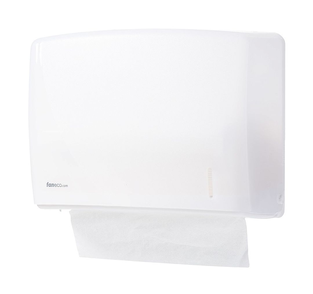 Faneco Eco podajnik do ręczników papierowych biały P300POW - Wysyłka w 24h