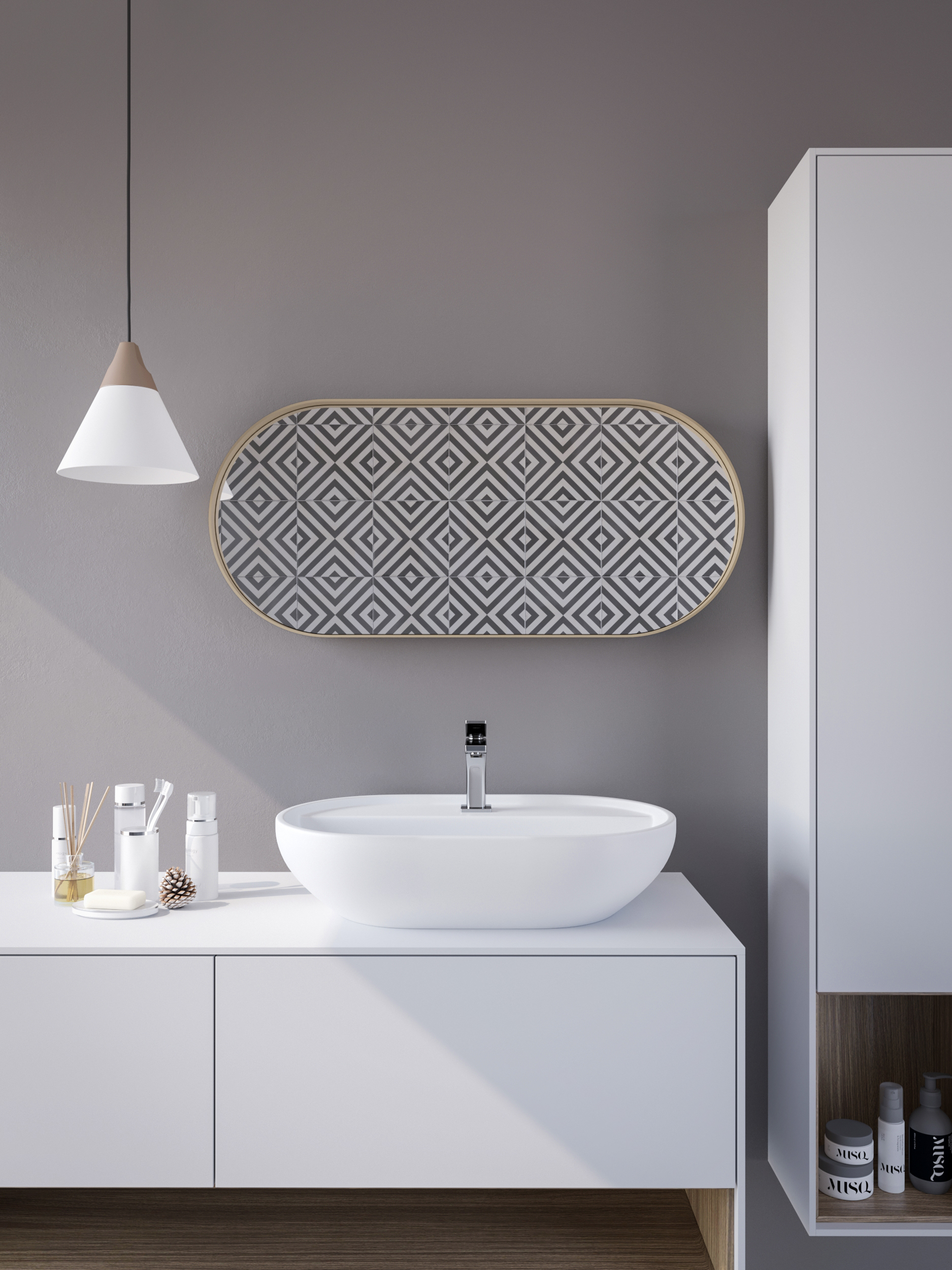 HoM Akasaka lustro 60x120 cm rama stalowa złoty A-60x120-GO50x4