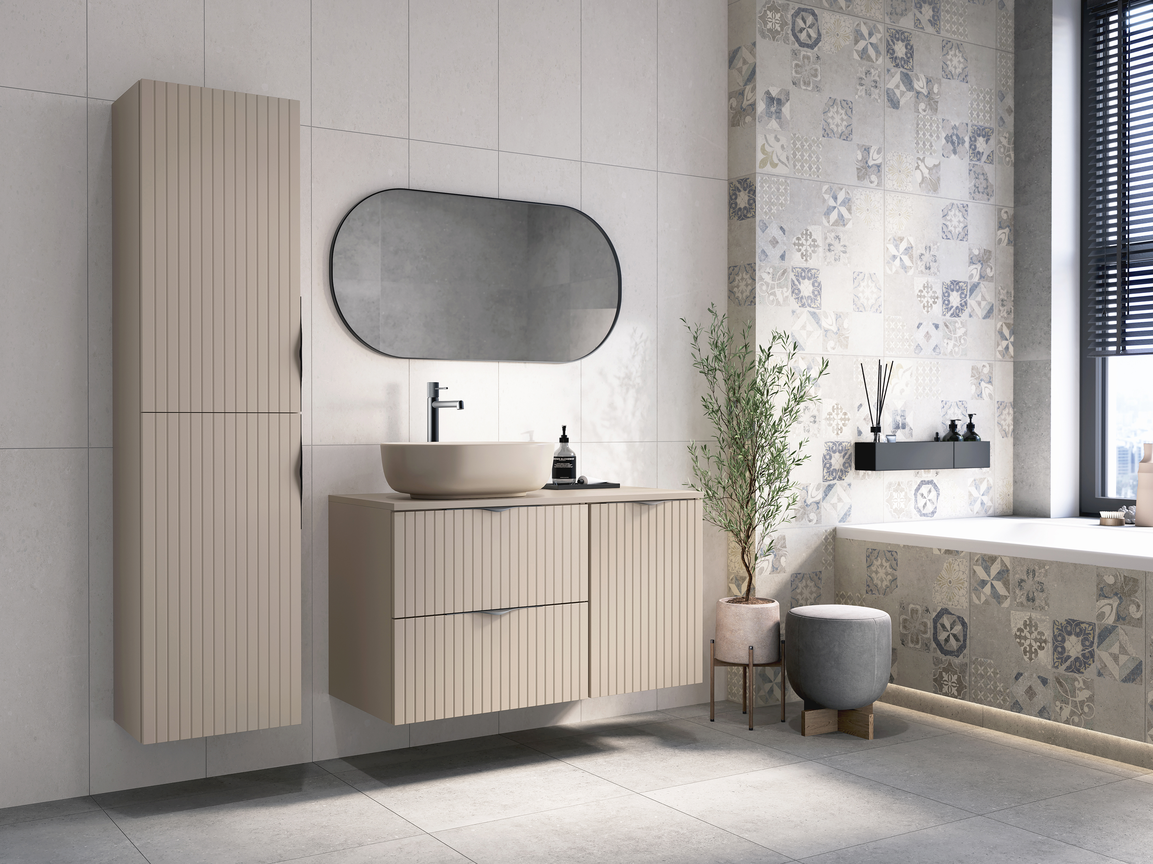 Cersanit Tirso blat 80x45 cm kaszmir S1015-020 - Wysyłka w 24h