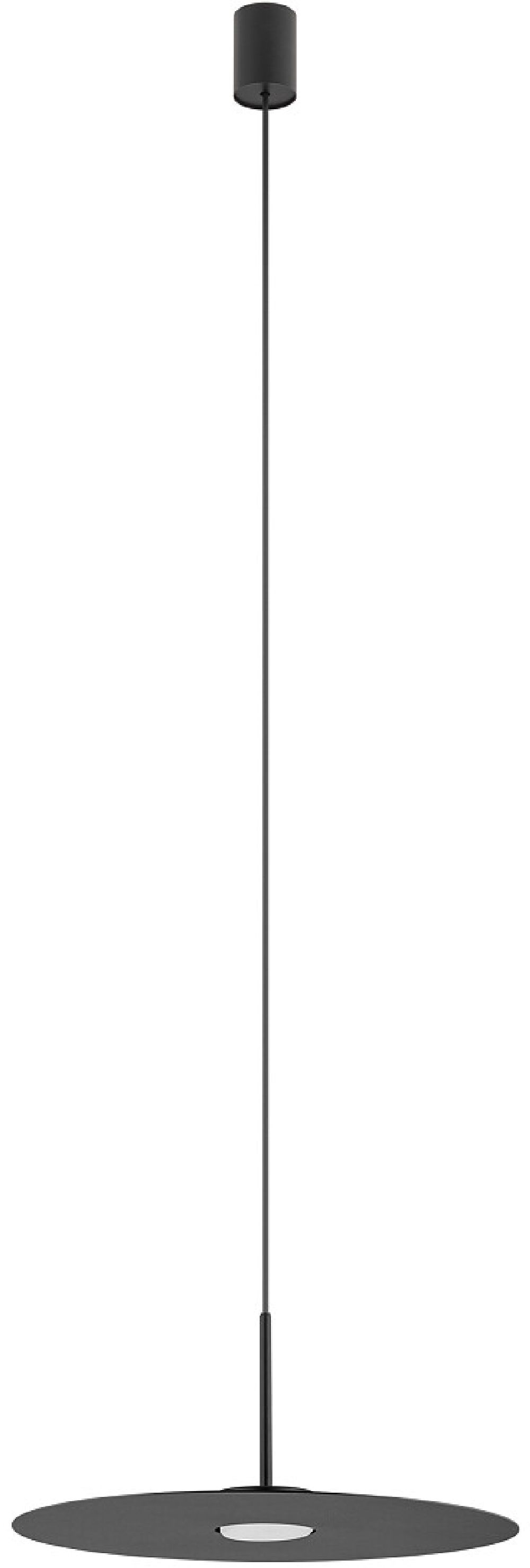 Nowodvorski Lighting Simone lampa wisząca 1x12 W czarna 11410