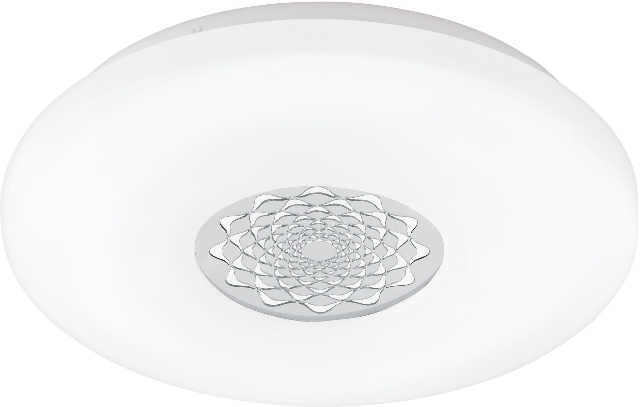 Eglo Capasso plafon 1x24W chrom/biały 96026 - Wysyłka w 24h