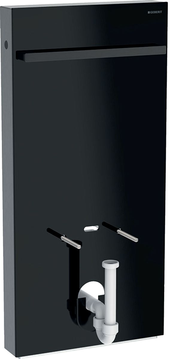 Geberit Monolith moduł sanitarny do bidetu szkło czarne/aluminium czarny chrom 131.030.SJ.6