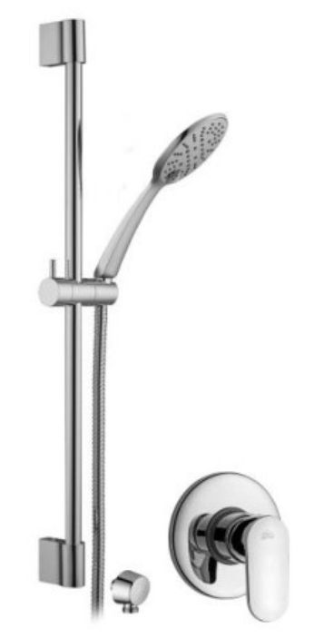 Paffoni Candy zestaw prysznicowy podtynkowy chrom CA010ZN6