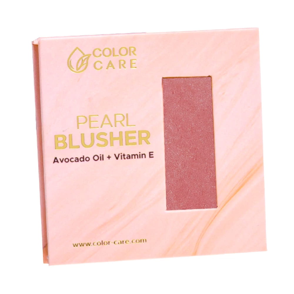 Róż perłowy do twarzy Color Care 02 coral pearl 8g