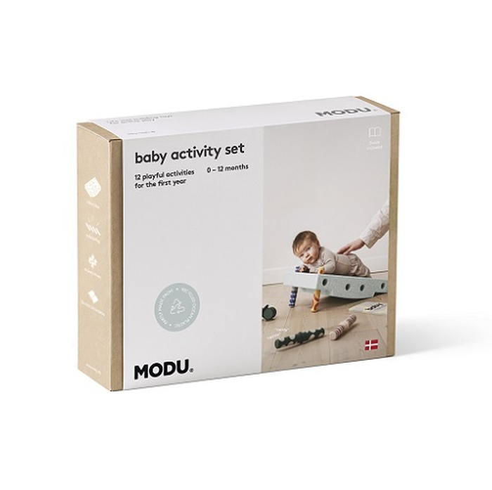Modu Baby activity set-Ocean Mint / Forest-Green
