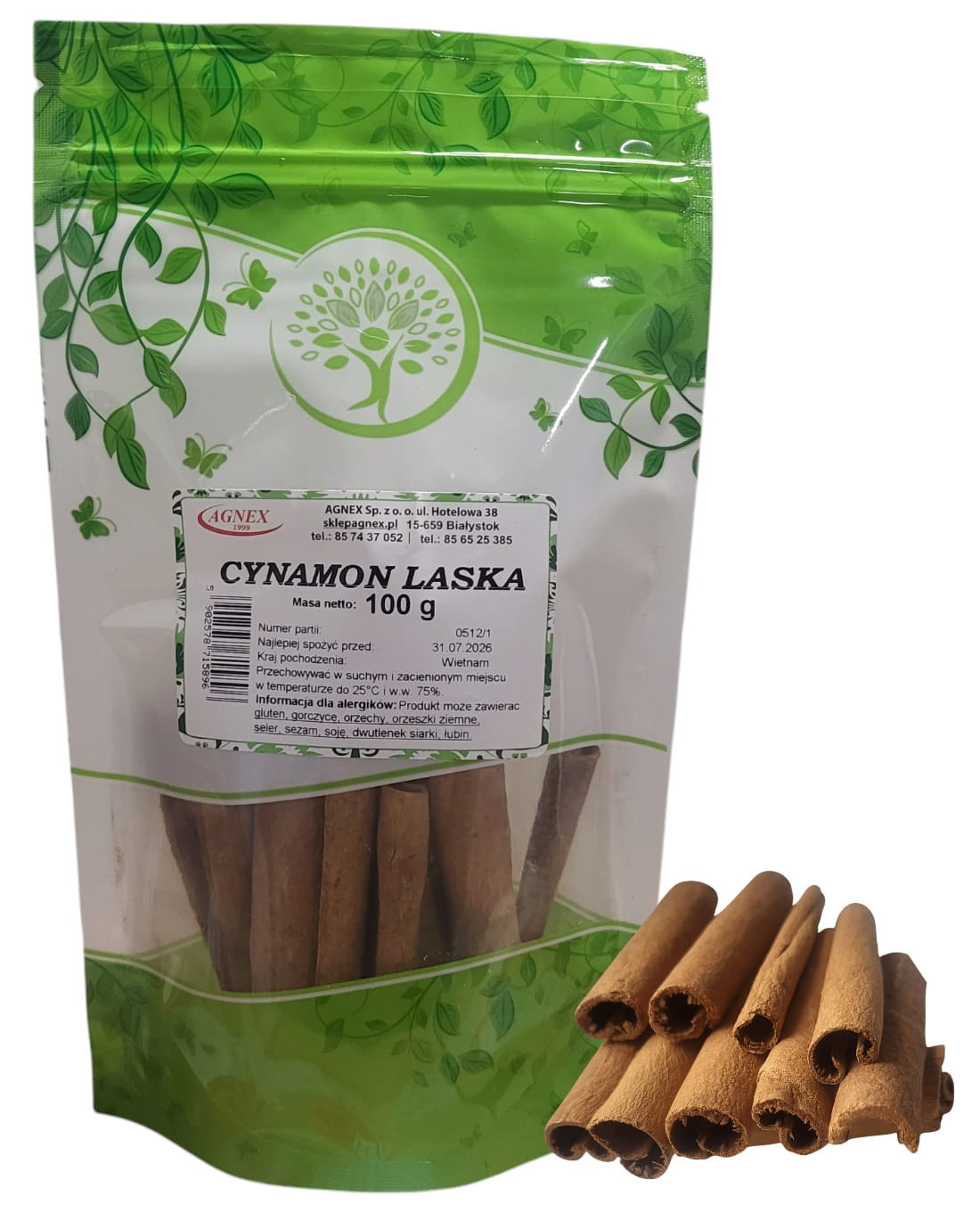Cynamon laski 100g