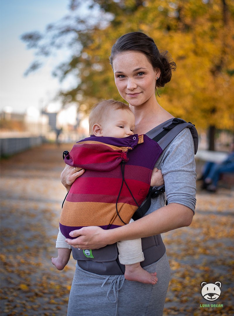 Nosidełko regulowane Grow Up Wrap: Purple Love