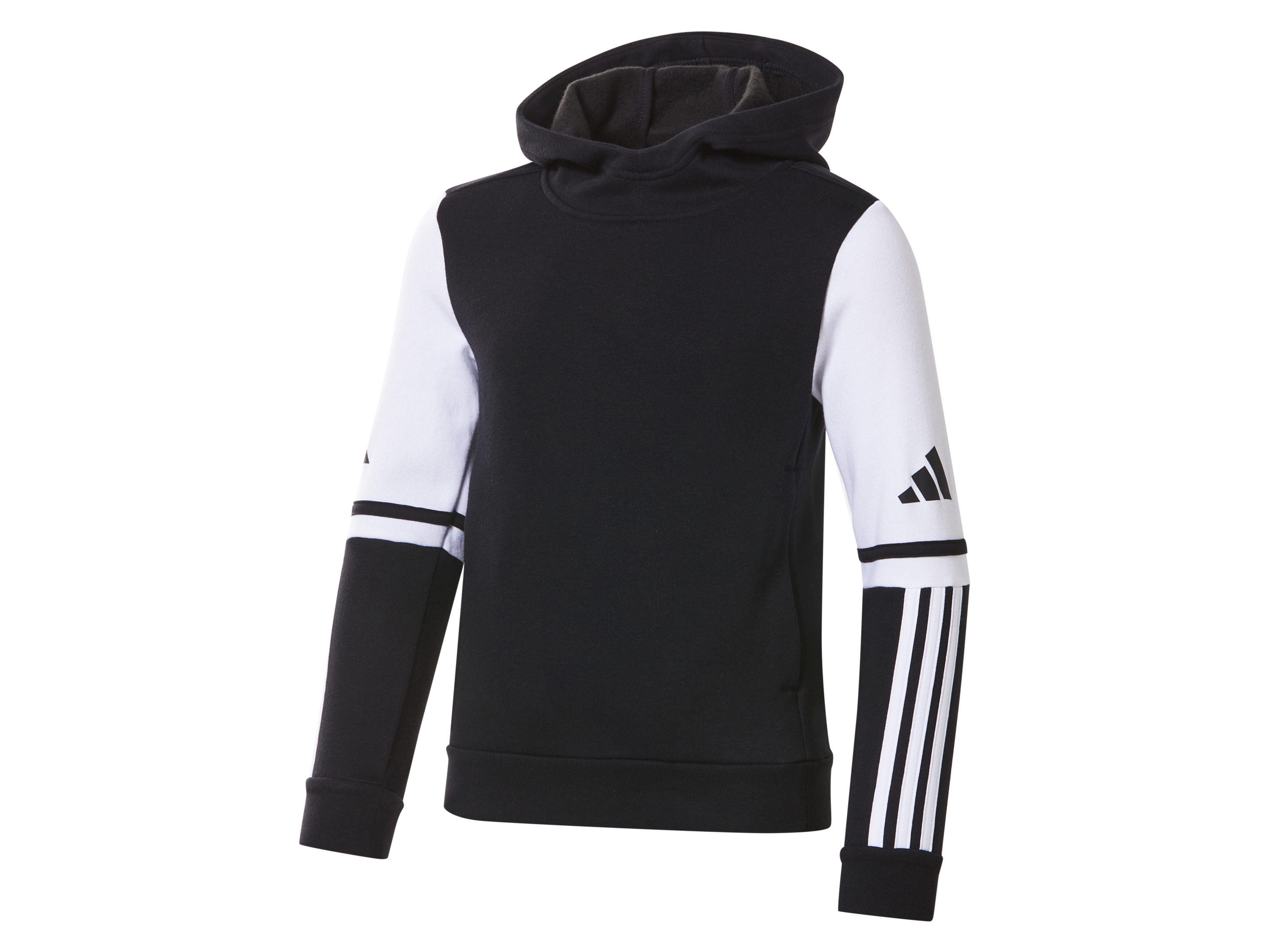 adidas Bluza dziecięca z kapturem Czarny, 140
