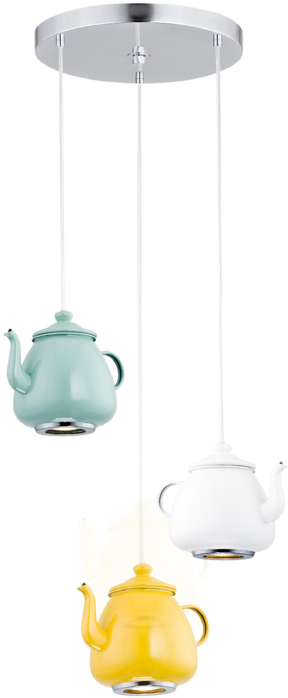 Darmowa Dostawa - Lampa wisząca 3x5 W biała Argon Jamajka 1326