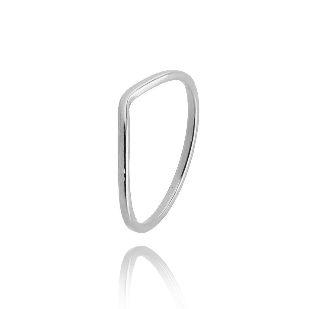 Pierścionek srebrny ze stali szlachetnej Azalea PSA0739