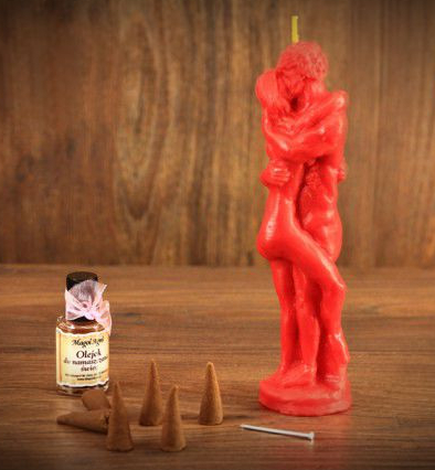 Rytuał Umacniania Relacji Partnerskich z CZERWONĄ Świecą Kochanków PARTNERÓW