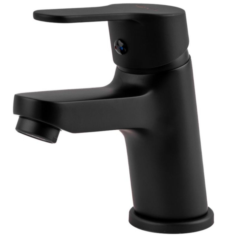 Bateria umywalkowa ASTAT - Yoka Home stojąca łazienkowa czarna - 1 szt.