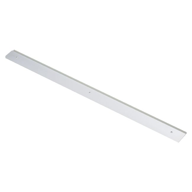 Listwa boczna do blatów Cezar aluminiowa lewa srebro 38 x 600 mm