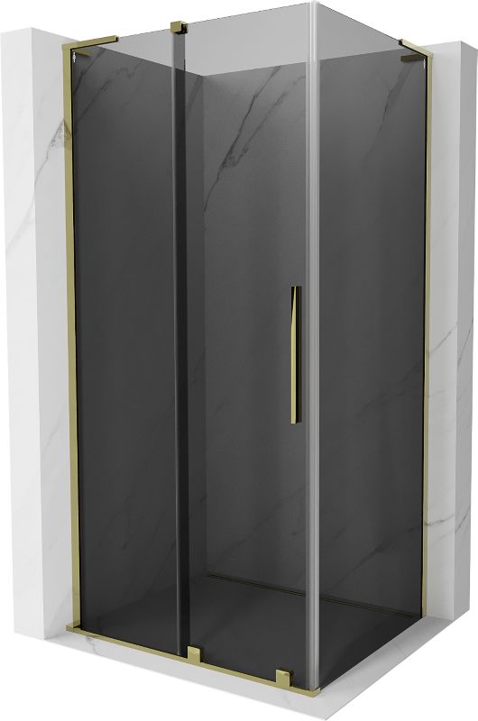 Kabina prysznicowa Mexen Velar L rozsuwana 90 x 110 cm grafit złota 1 szt.