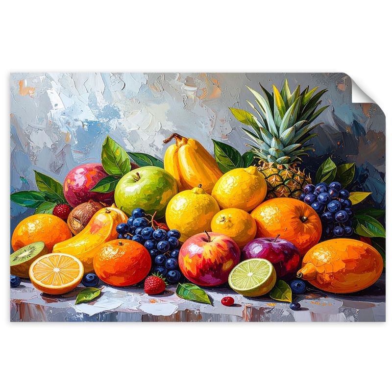 Naklejka samoprzylepna Feeby Egzotyczne Owoce Martwa Natura 30x20cm 1szt