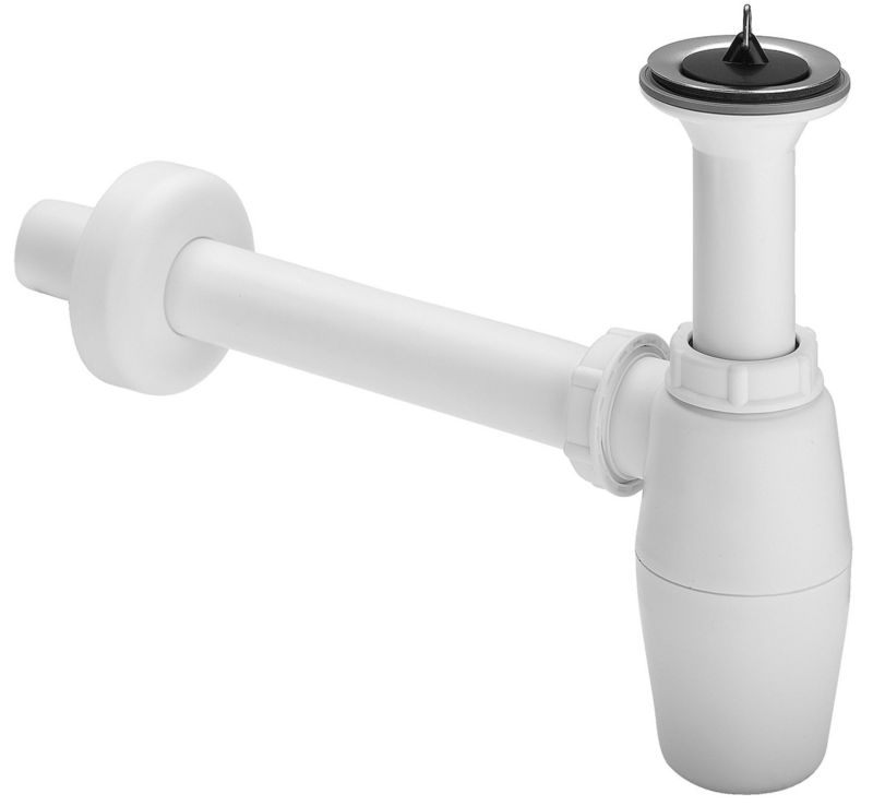 Syfon umywalkowy butelkowy Viega tworzywo sztuczne z wentylacją
