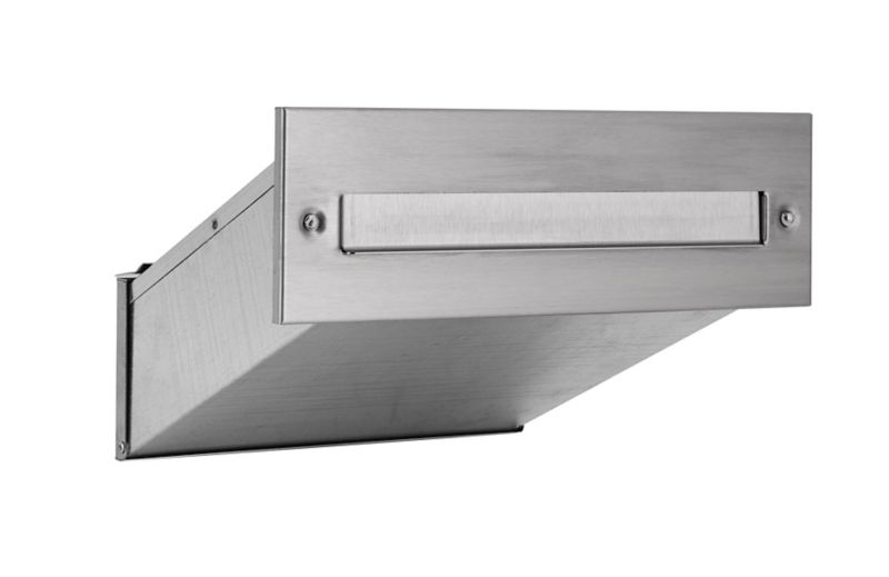 Skrzynka na listy do wmurowania stal nierdzewna