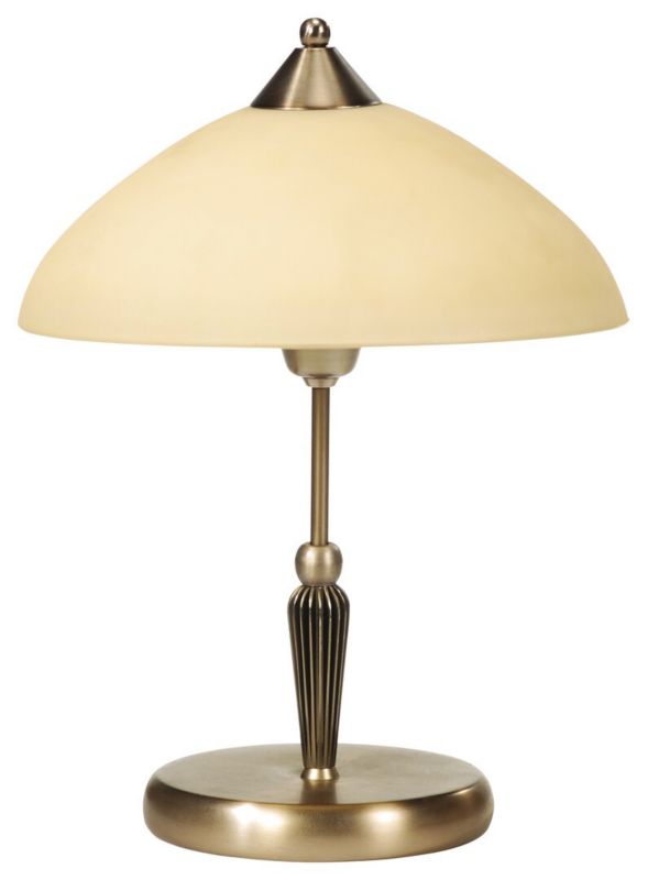 Lampka stołowa Rabalux Regina kremowo-brązowa 1 x E14 x 40W IP20 wym: 41 x 30 x 30 cm metal - 1 szt.