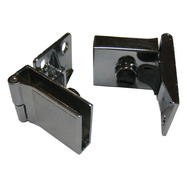 Zawiasy nieprzelotowe Kaprys-Met G chrom górne i dole 2 szt.