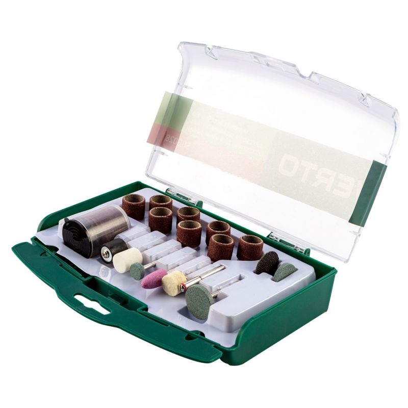 Akcesoria do miniszlifierki VERTO zestaw 71 szt. 1 kpl