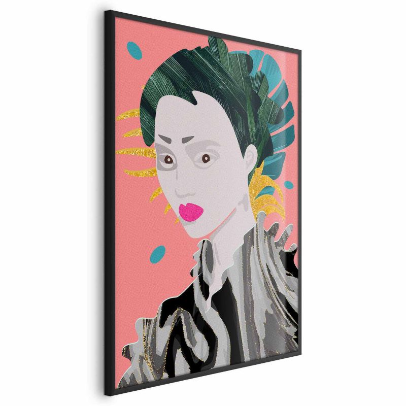 Plakat Artgeist Azjatycki styl 40x60 cm z ramą czarną 1 szt