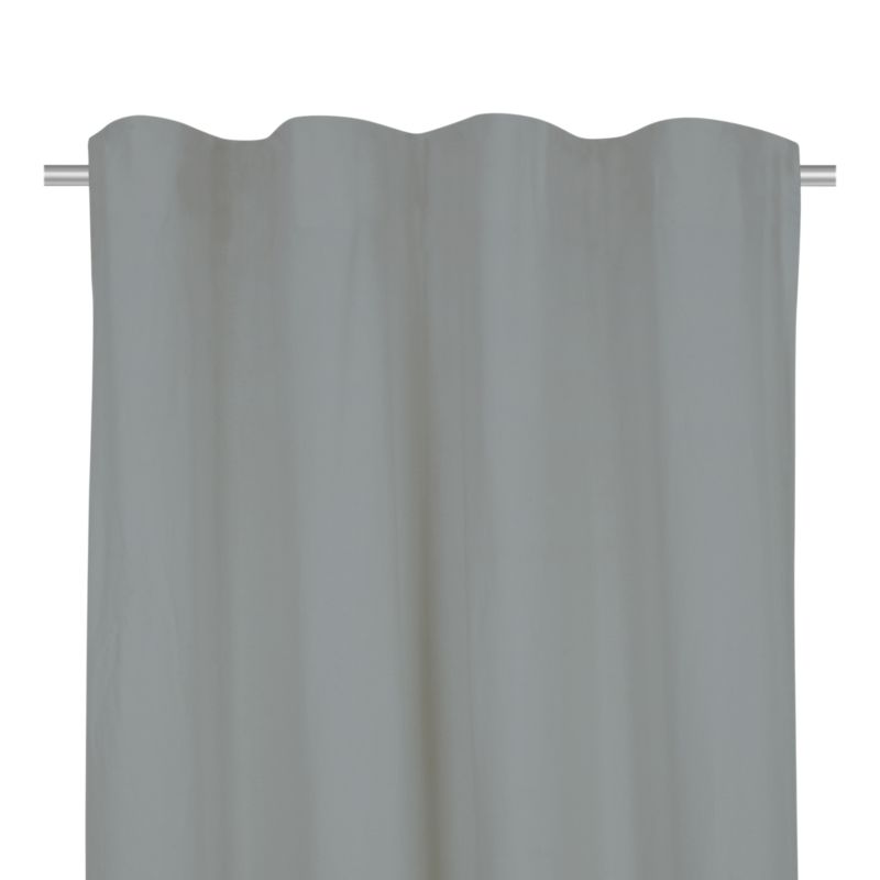 Zasłona GoodHome Baltha 140 x 300 cm szara