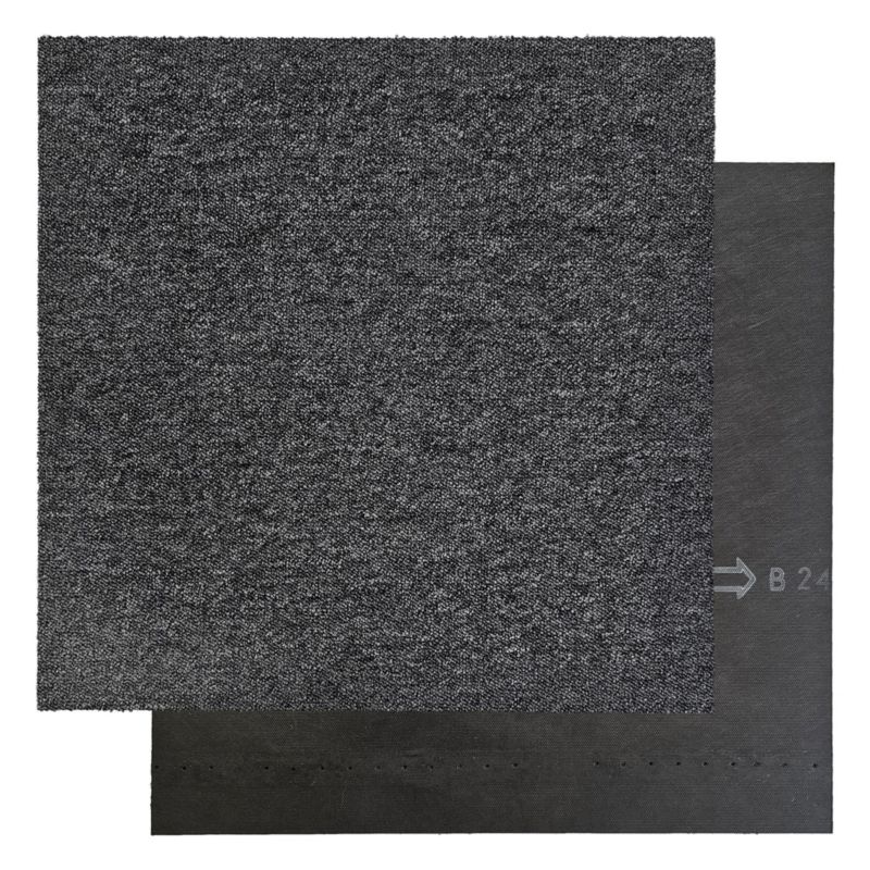 Płytka dywanowa VIENNA/OFFICE 77 ciemna szara do biura, do sklepu, do salonu 5m2