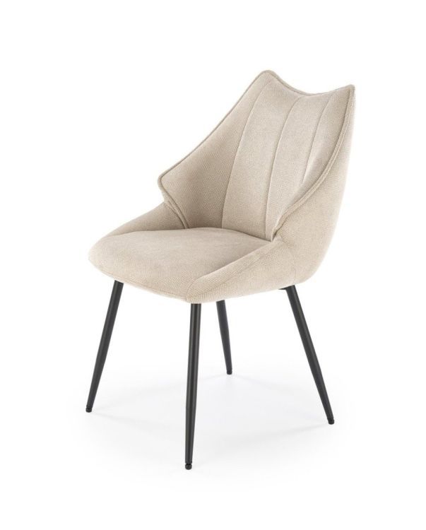 Krzesło Halmar tapicerowane K543 beżowe 1 szt