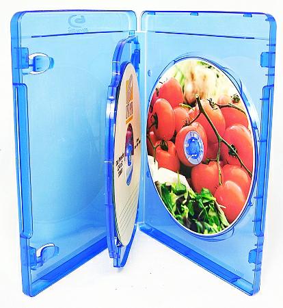 Pudełko 3xDVD mm BLU-RAY Niebieskie - Henryx24