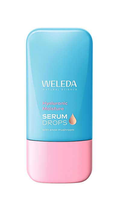 WELEDA Nawilżające serum w kroplach z kwasem hialuronowym, 30 ml