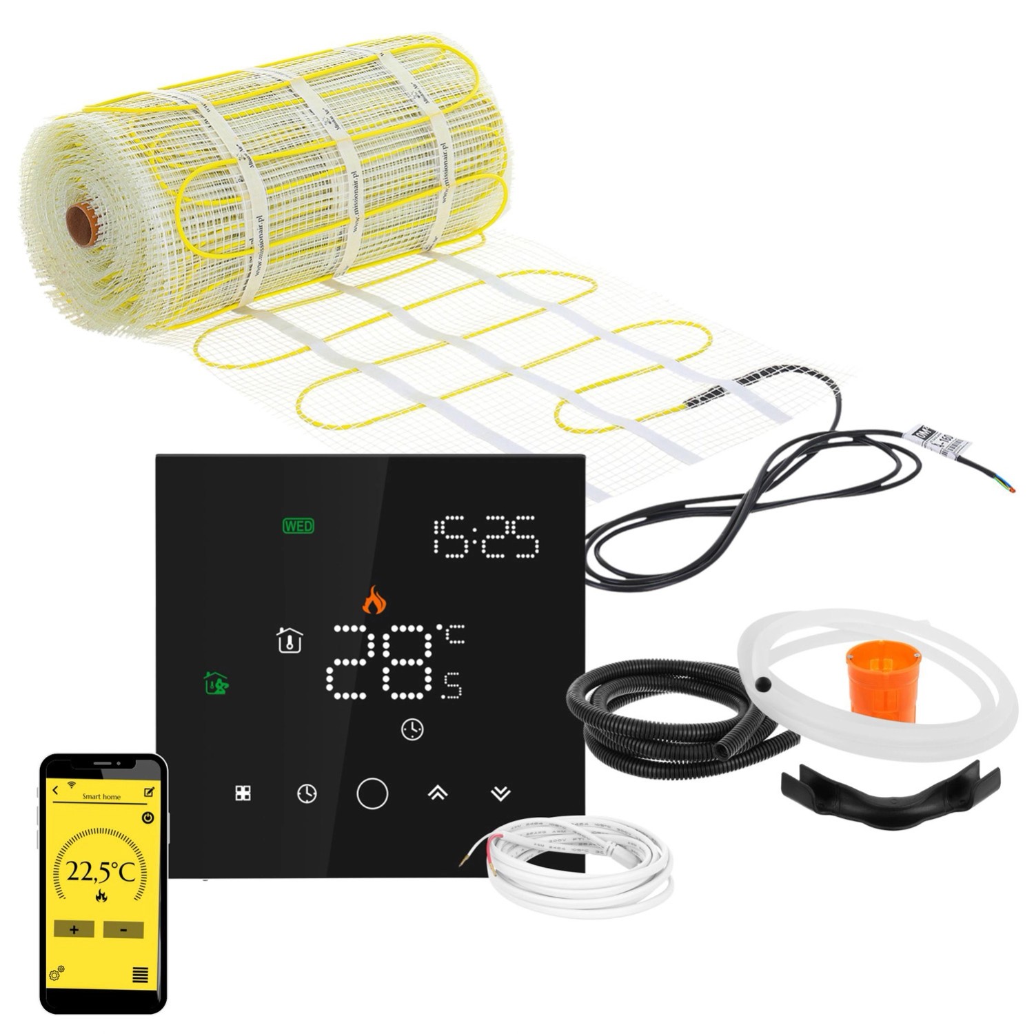 Mission Air Zestaw pod płytki MA-160 Leo Black 7m2