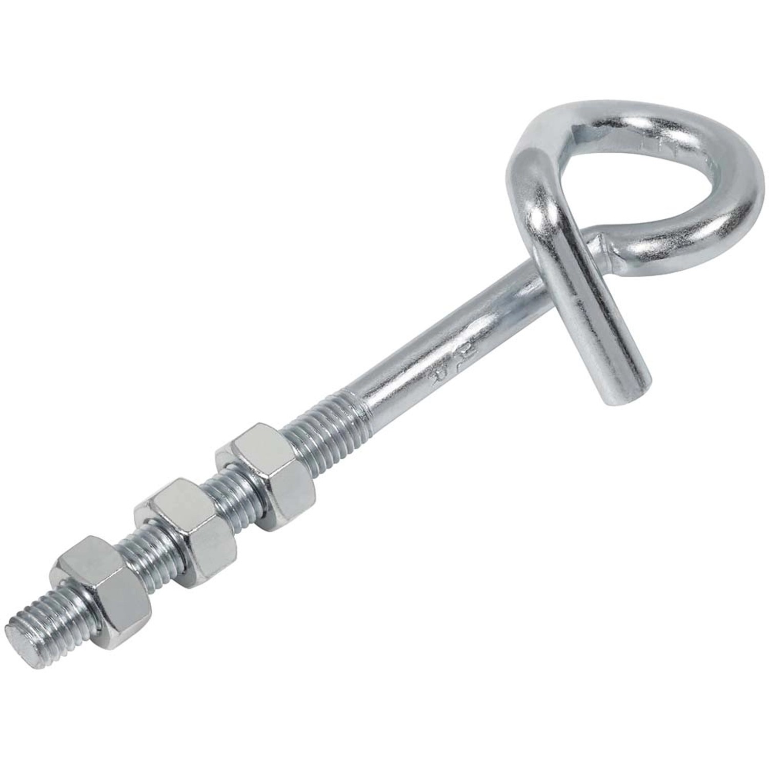 Hak ślimakowy ocynkowany metryczny M12x180mm