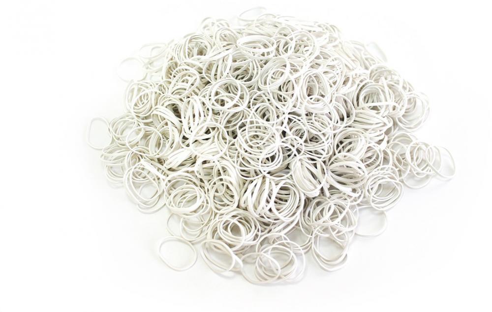 Gumki recepturki Emerson, 100mm, 1kg, biały