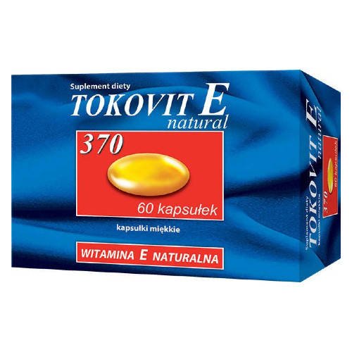 Tokovit e 370 natural, 60 kapsułek