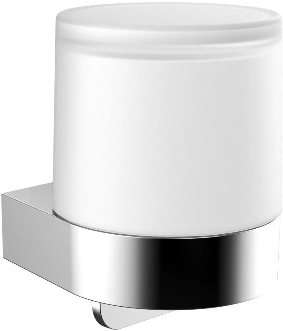 Emco Flow dozownik mydła ścienny chrom/szkło satynowe 272100101