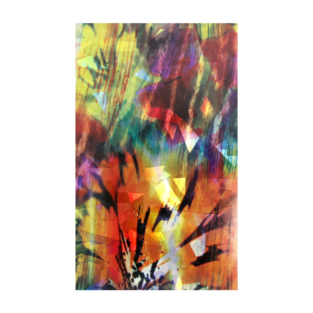 Naklejka do paznokci Laser effect samoprzylepna arkusz 8 cm x 5 cm Nr 140