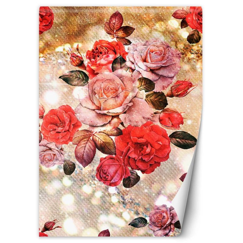 Fototapeta Feeby Kwitnące róże abstrakcja 150x210 1 szt