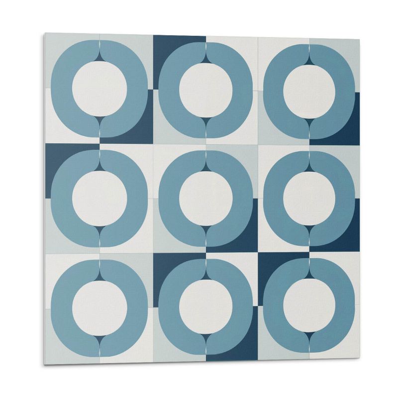 Kafelki samoprzylepne Wallfluent 20x20 cm Wzór okręgów w zrównoważonej kompozycji 20 szt.