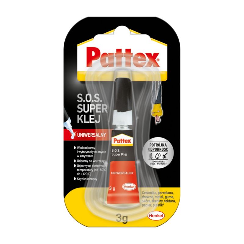 Super Klej S.O.S. Pattex 3 g