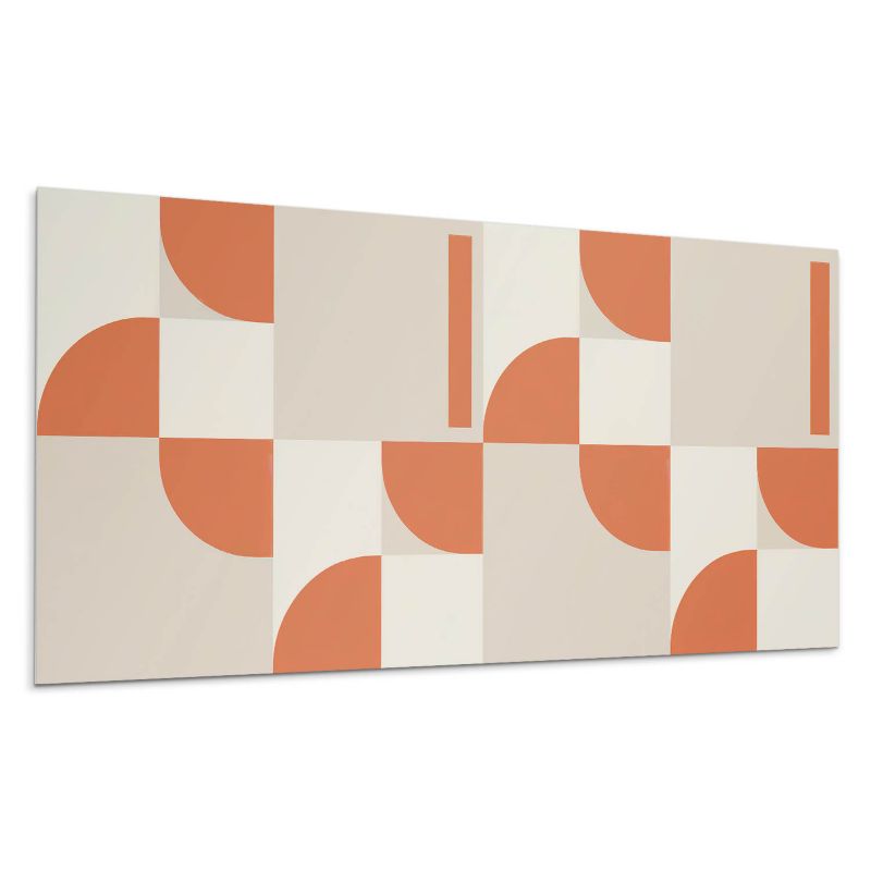 Panel samoprzylepny Wallfluent 100x50 cm Kreatywna kompozycja kształtów 1 szt.