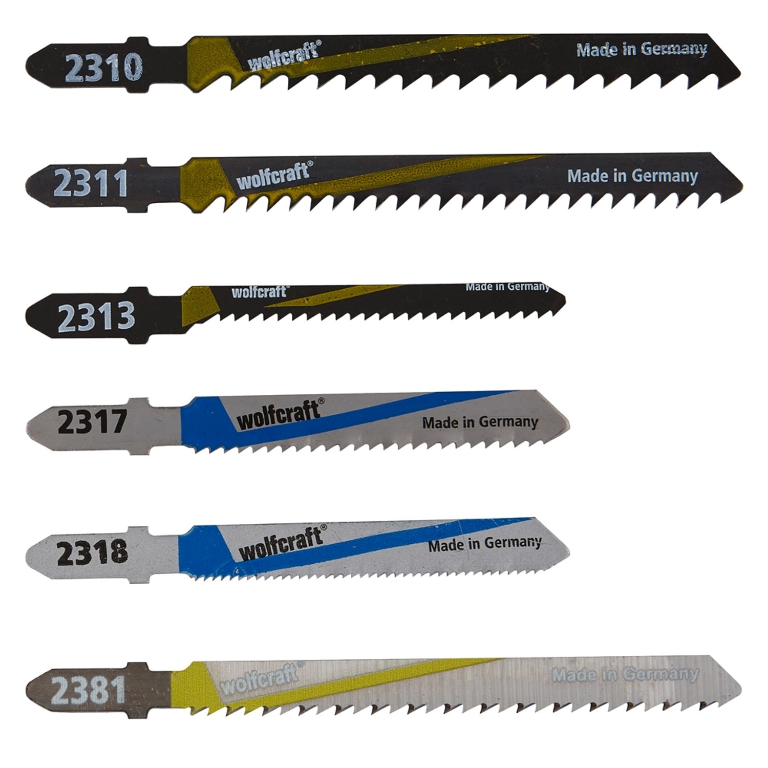 Wolfcraft Brzeszczot do wyrzynarki T miks HCS/HSS 10 szt.