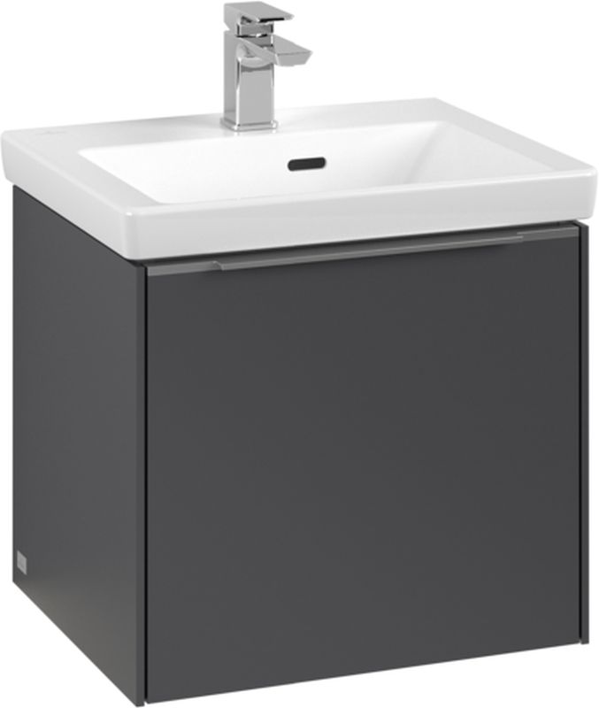 Villeroy & Boch Subway 3.0 szafka 47,3 cm podumywalkowa wisząca z oświetleniem LED Graphite C580L0VR