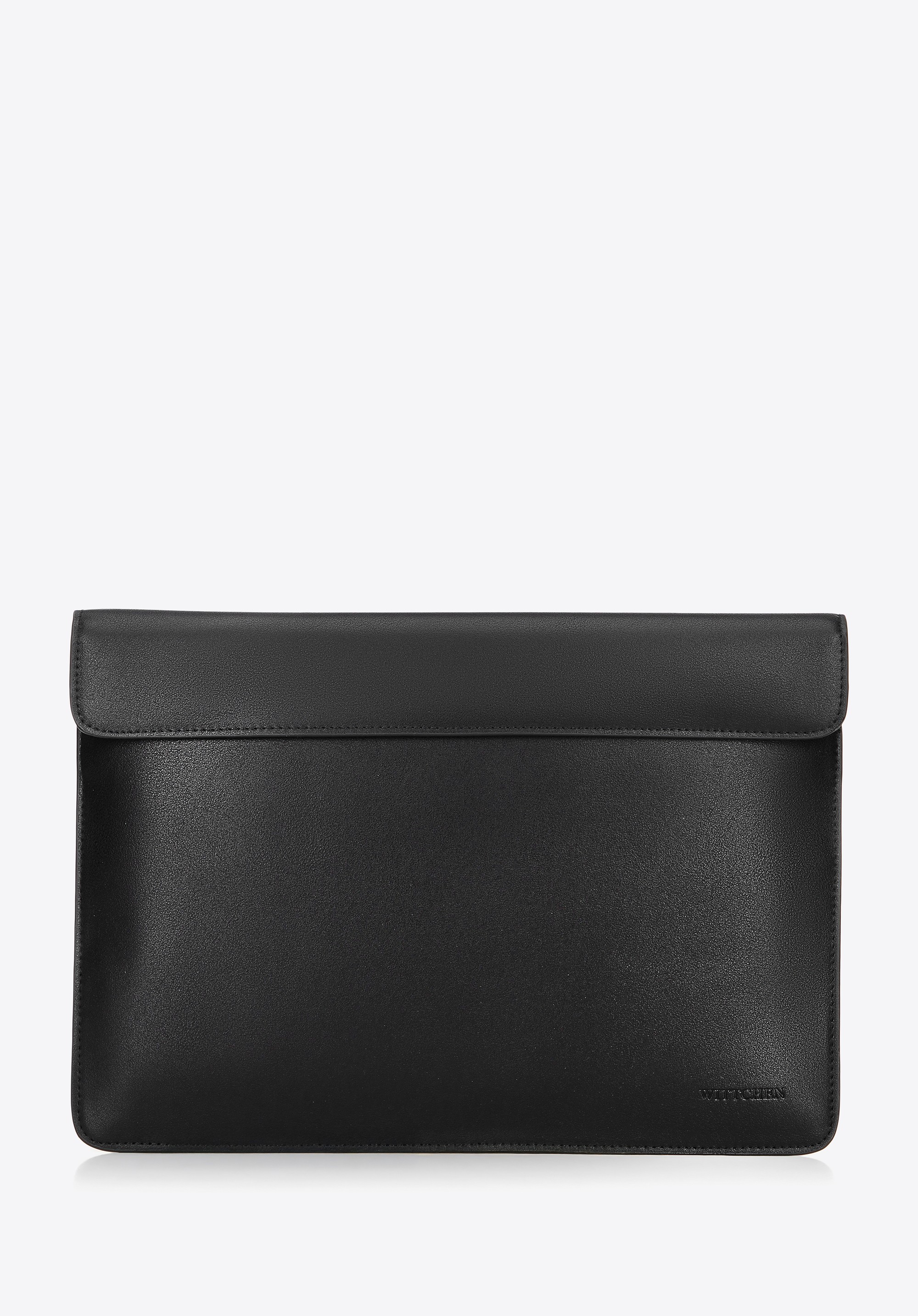 Etui na laptopa 13” z imitacji skóry czarne