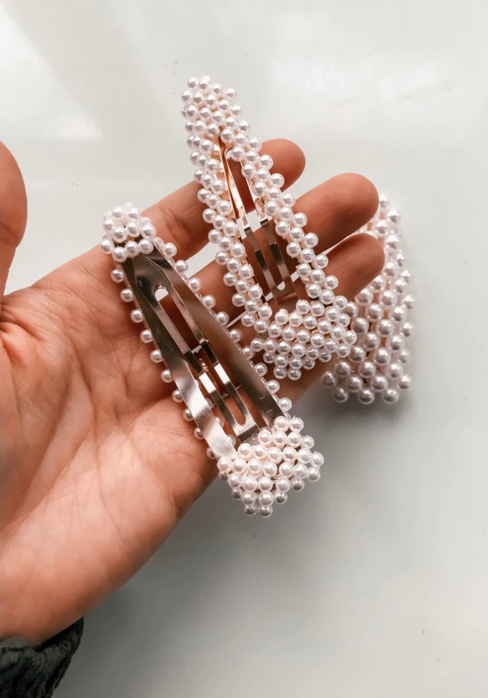 Spinka do włosów z perełkami InstaGirl